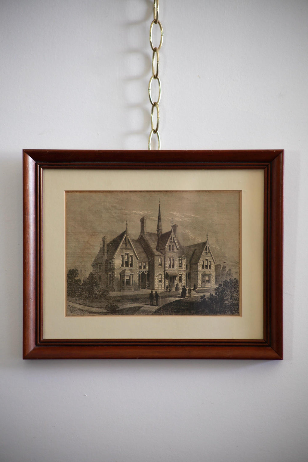 The Convalescent Home, Framed Print