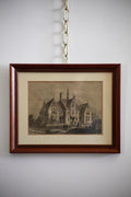 The Convalescent Home, Framed Print
