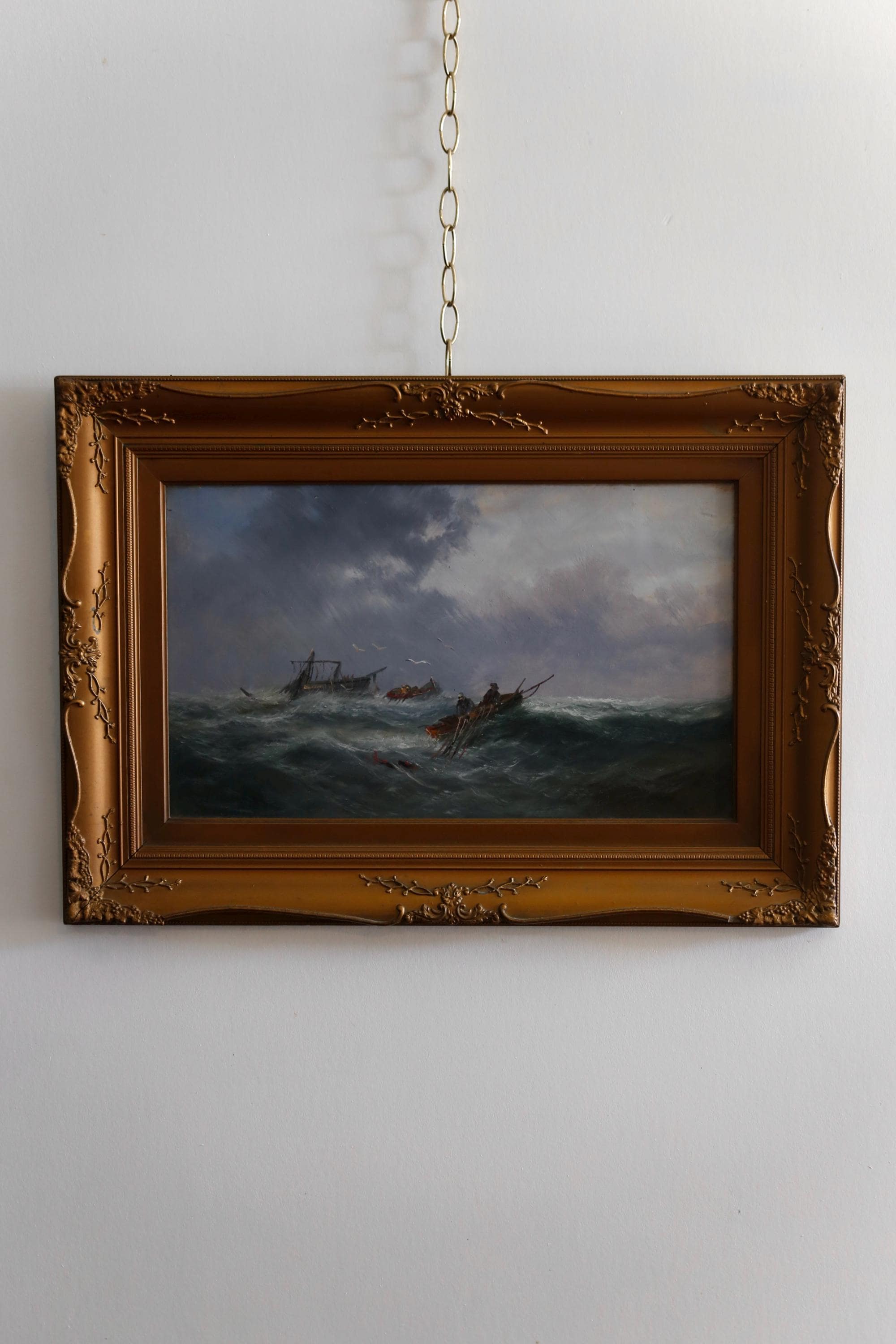19th Century Oil Seascape