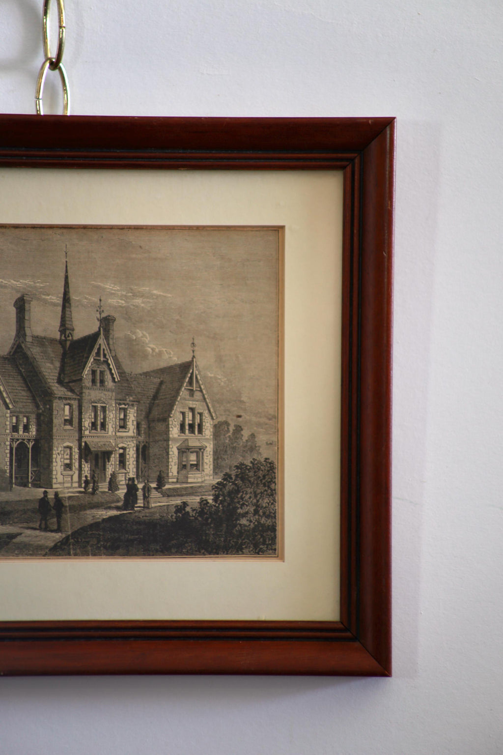 The Convalescent Home, Framed Print