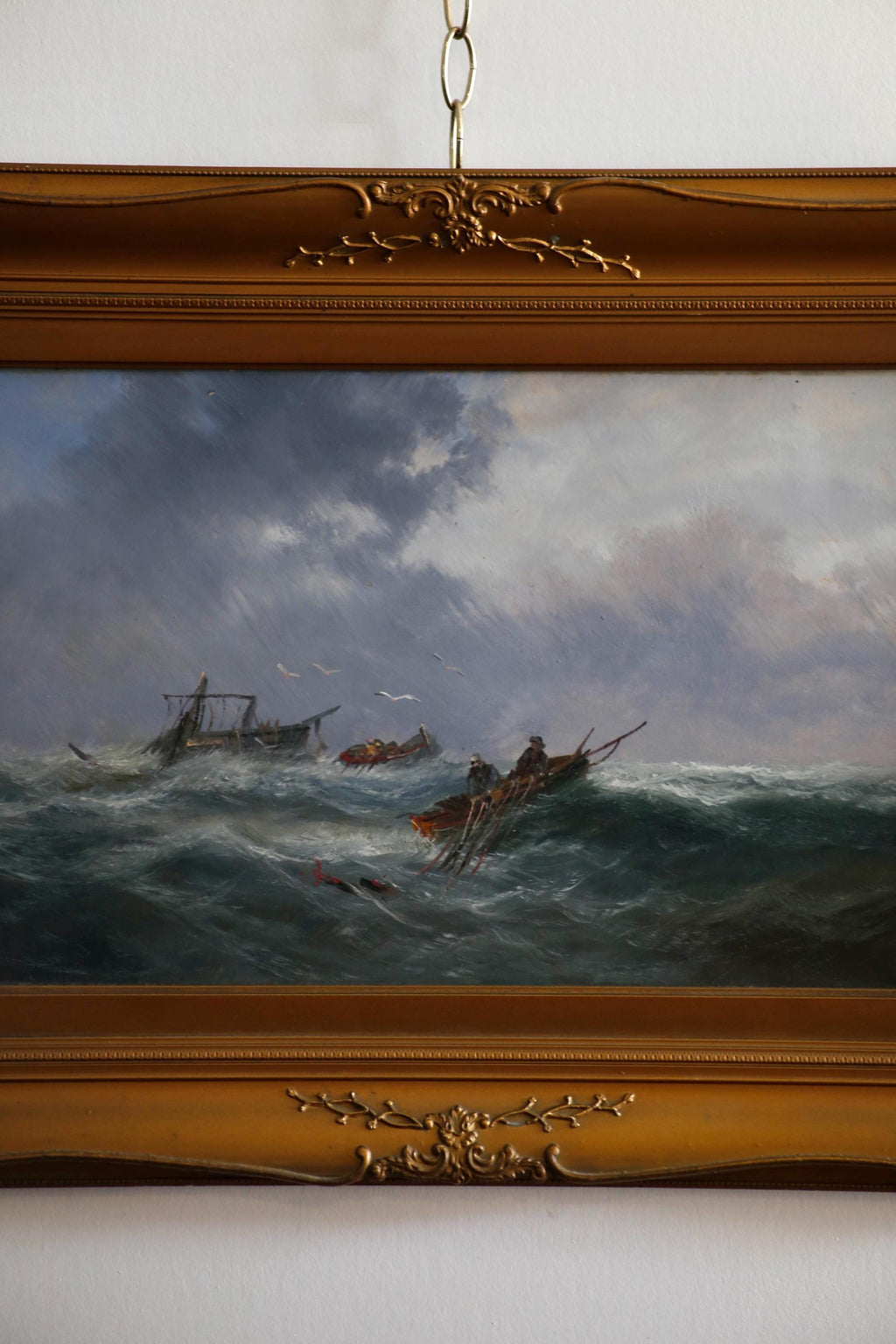 19th Century Oil Seascape