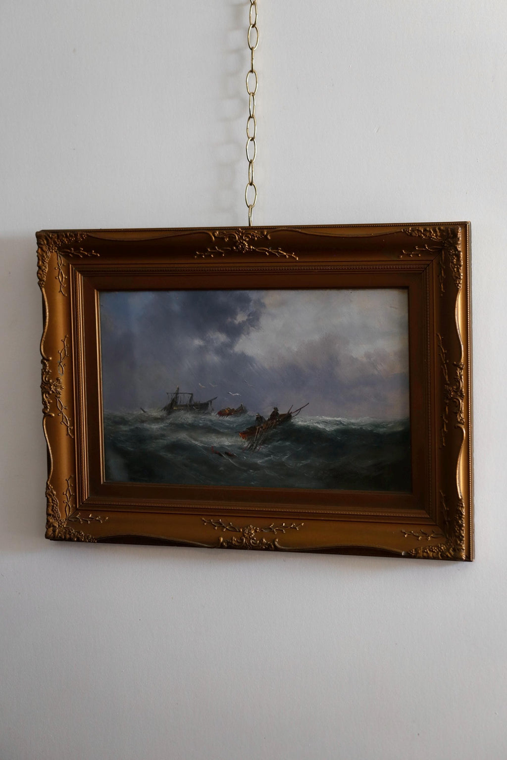 19th Century Oil Seascape