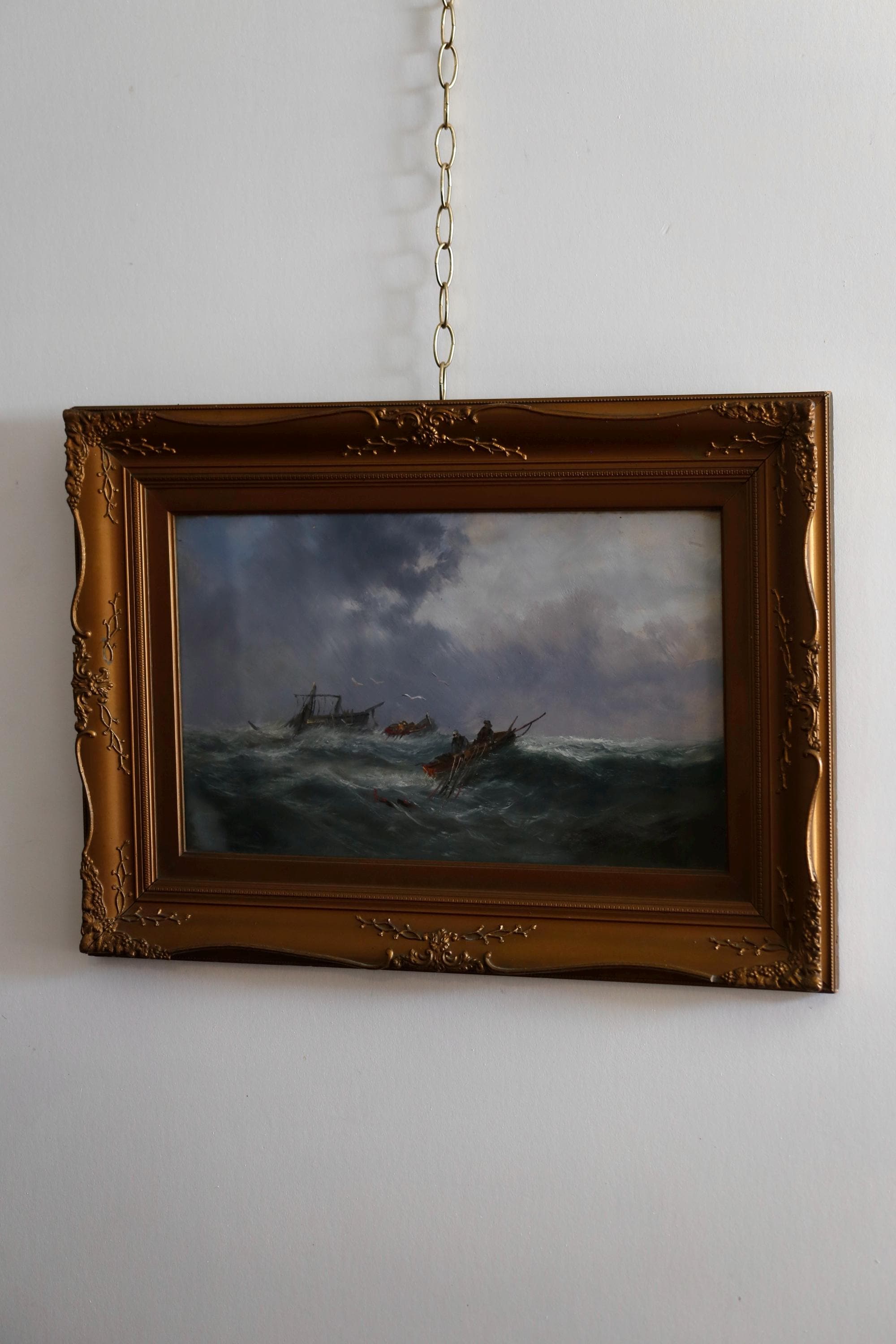 19th Century Oil Seascape