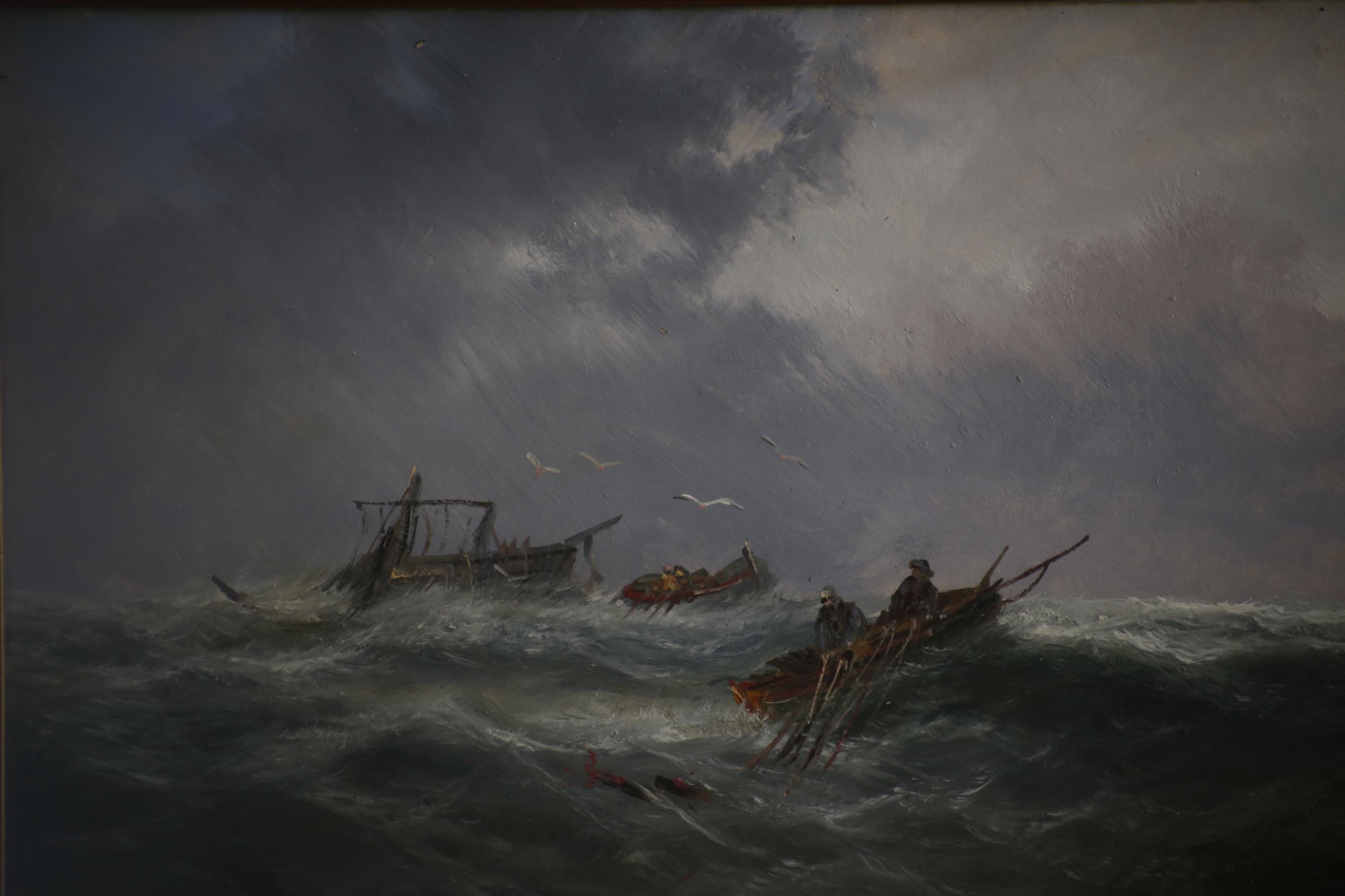 19th Century Oil Seascape