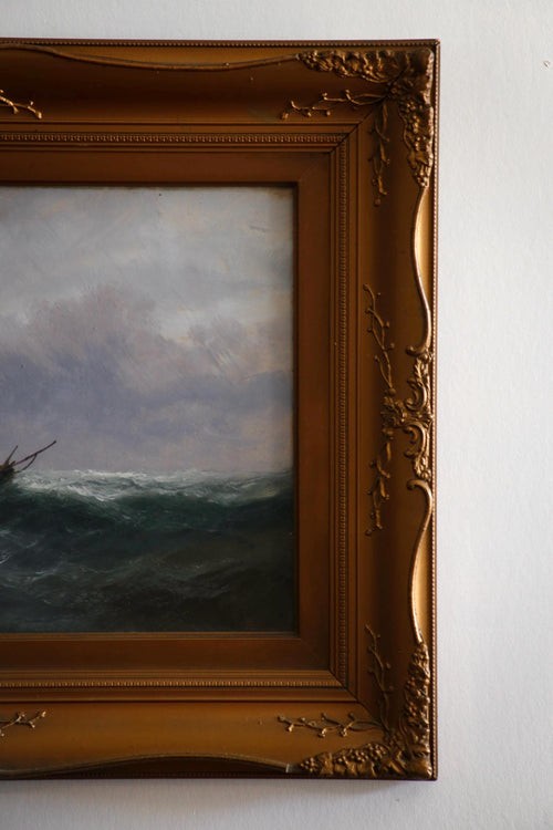 19th Century Oil Seascape
