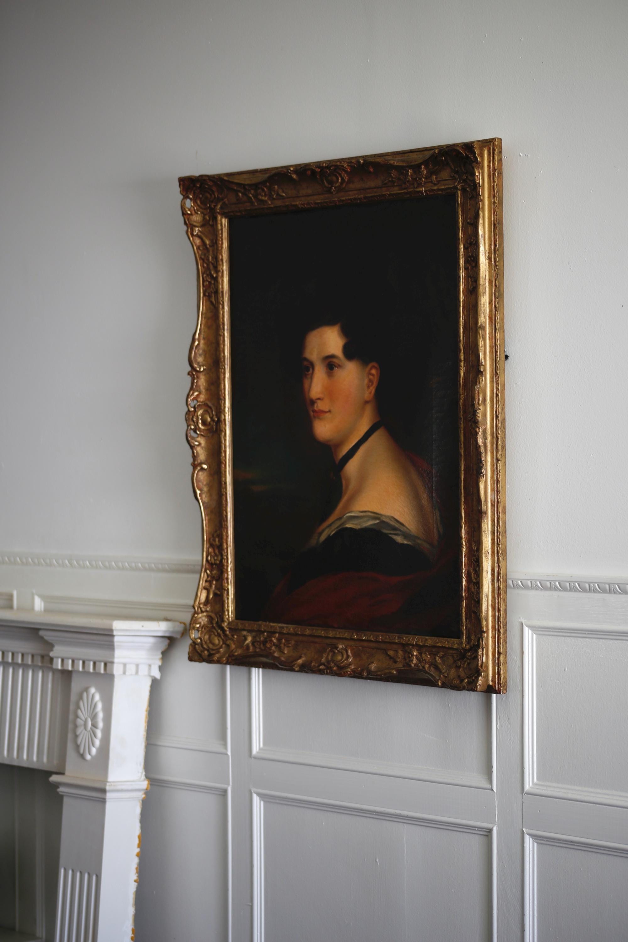 19th Century English School Portrait of a Lady