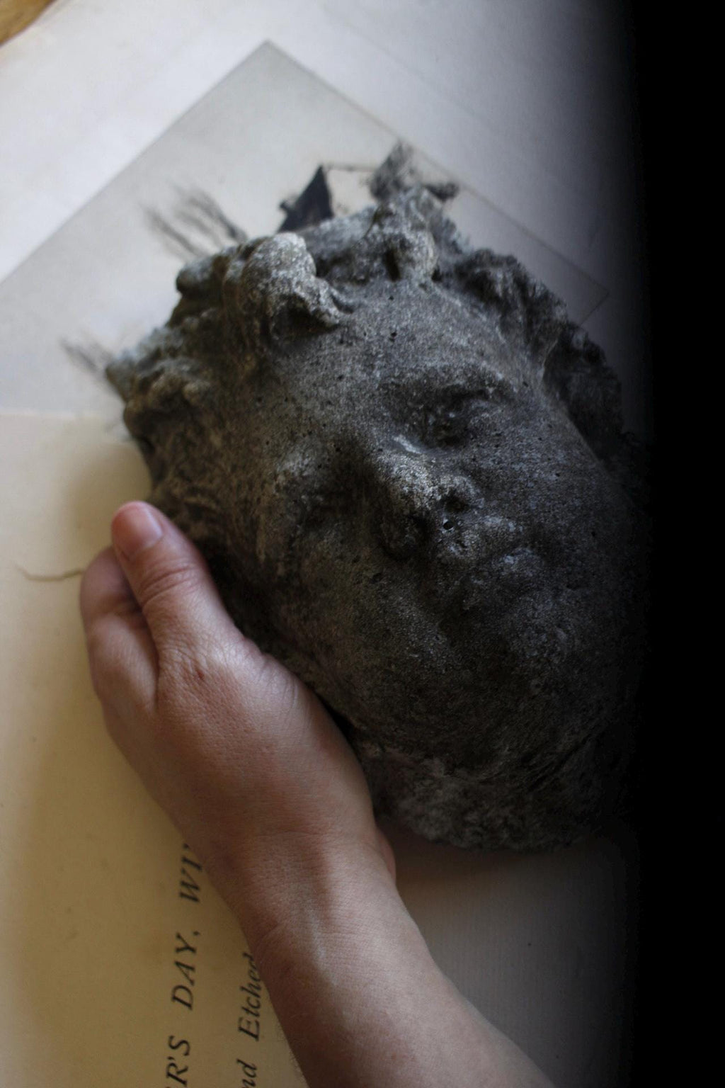 Cherub Stone Fragment