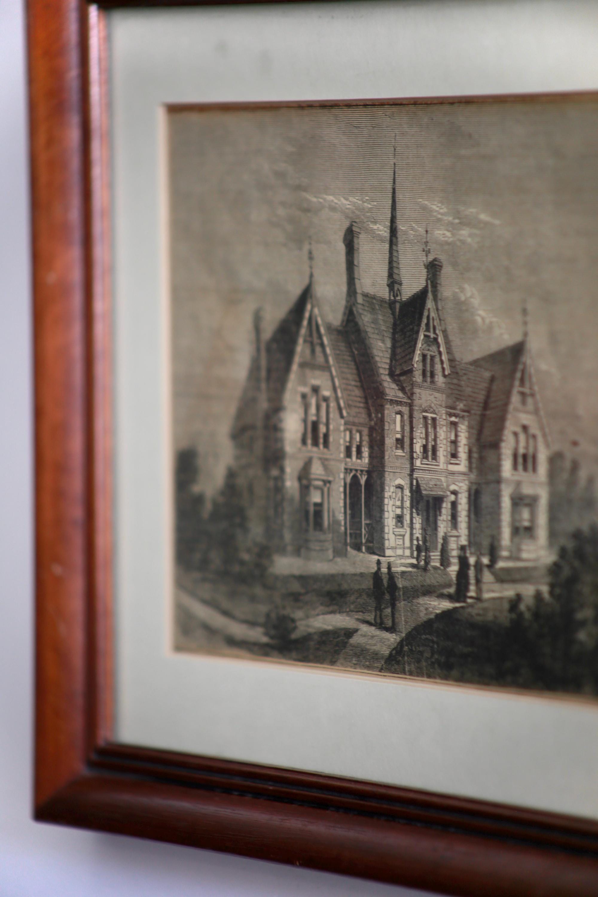 The Convalescent Home, Framed Print
