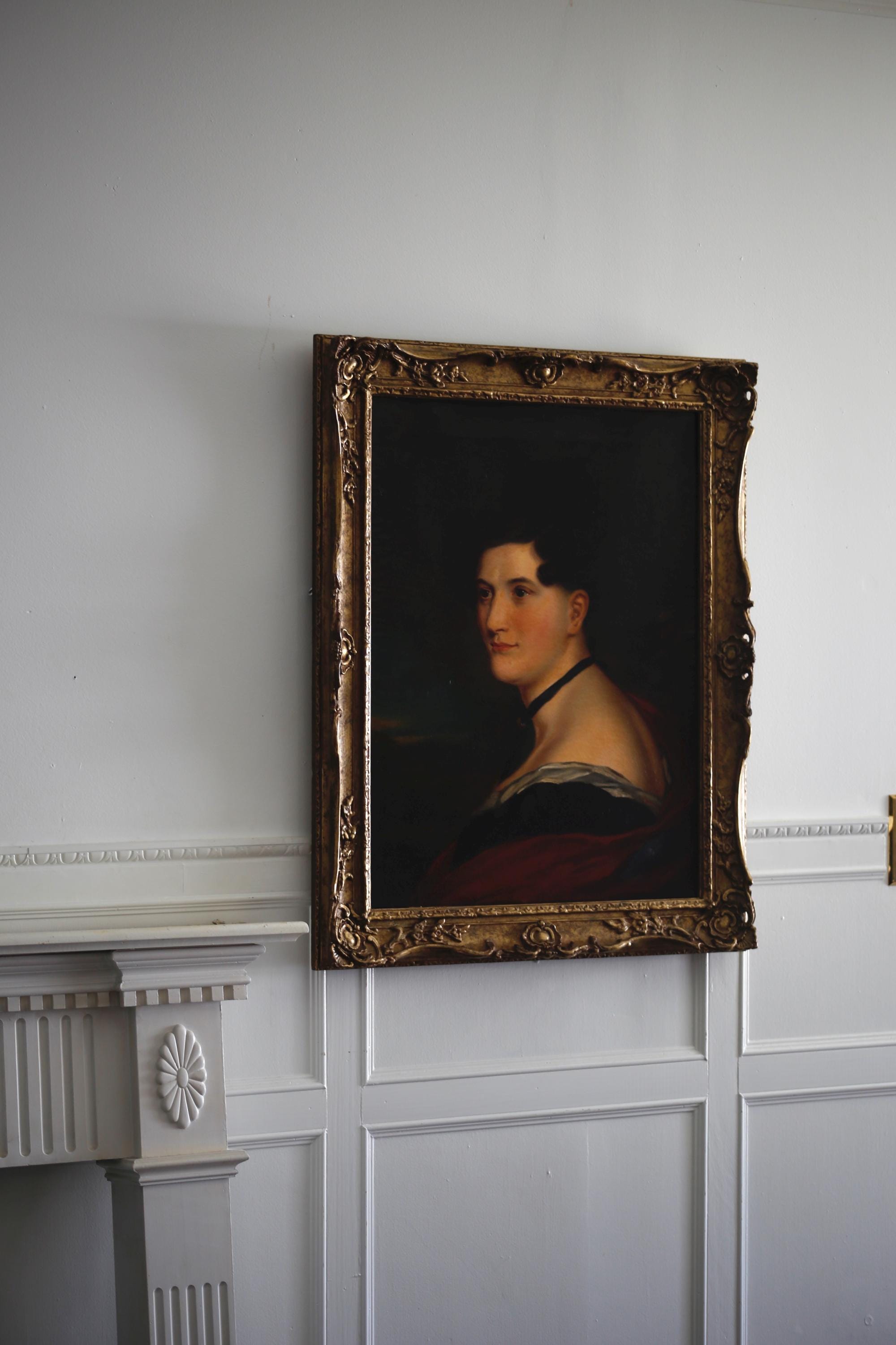19th Century English School Portrait of a Lady