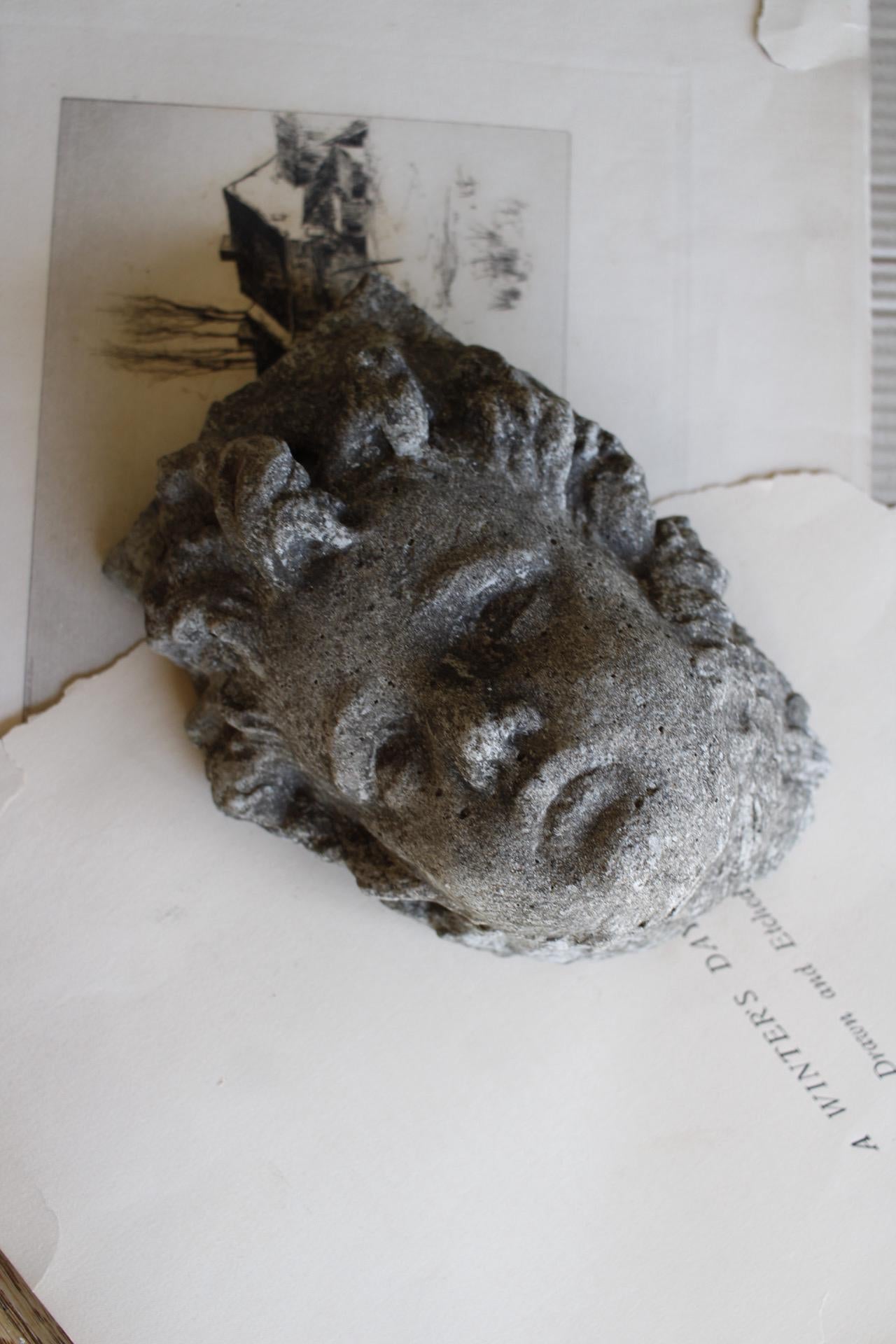 Cherub Stone Fragment