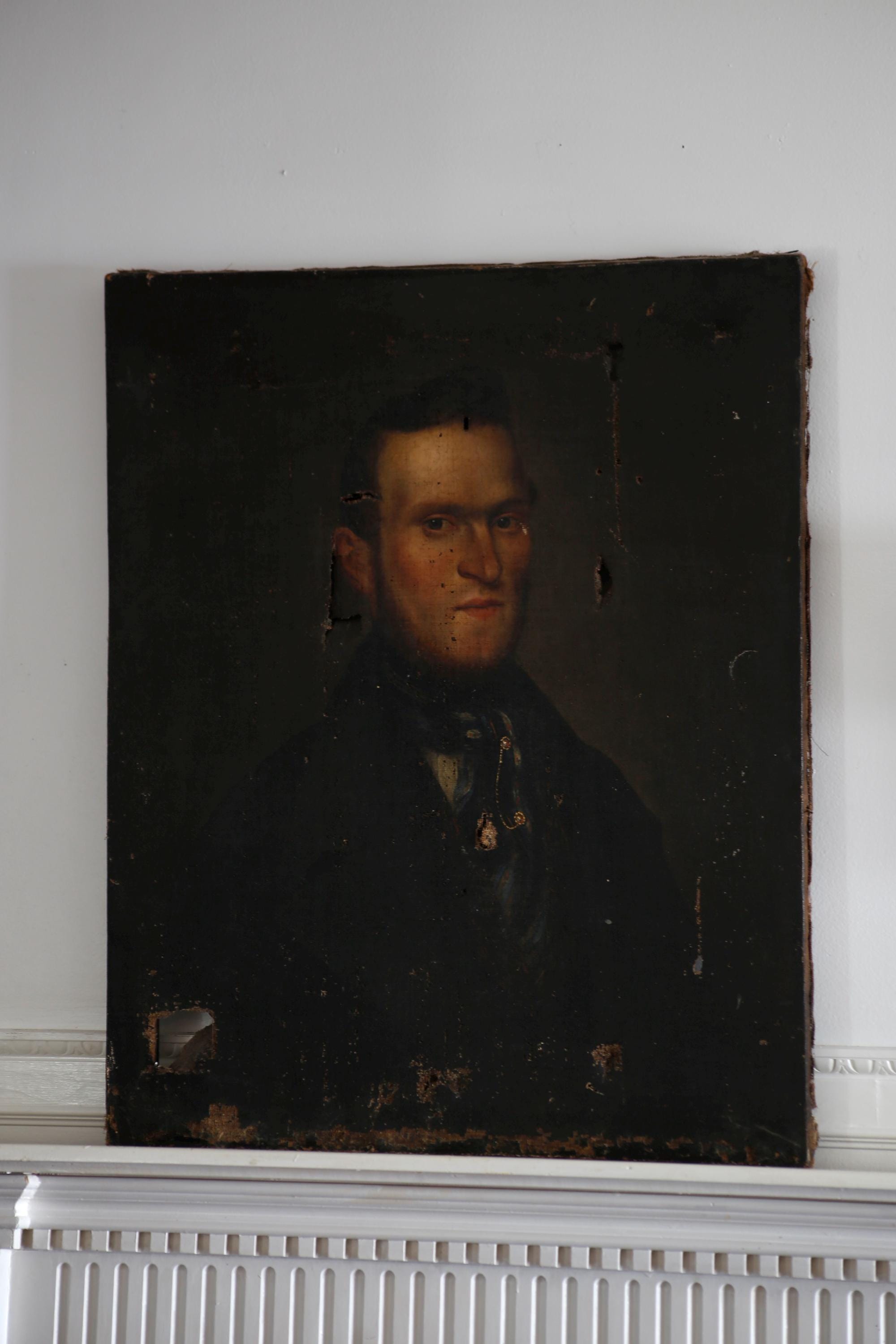 19th C French Gentleman w Ascot