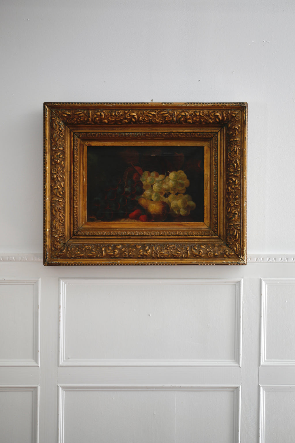 19th Century Oil Fruit Study