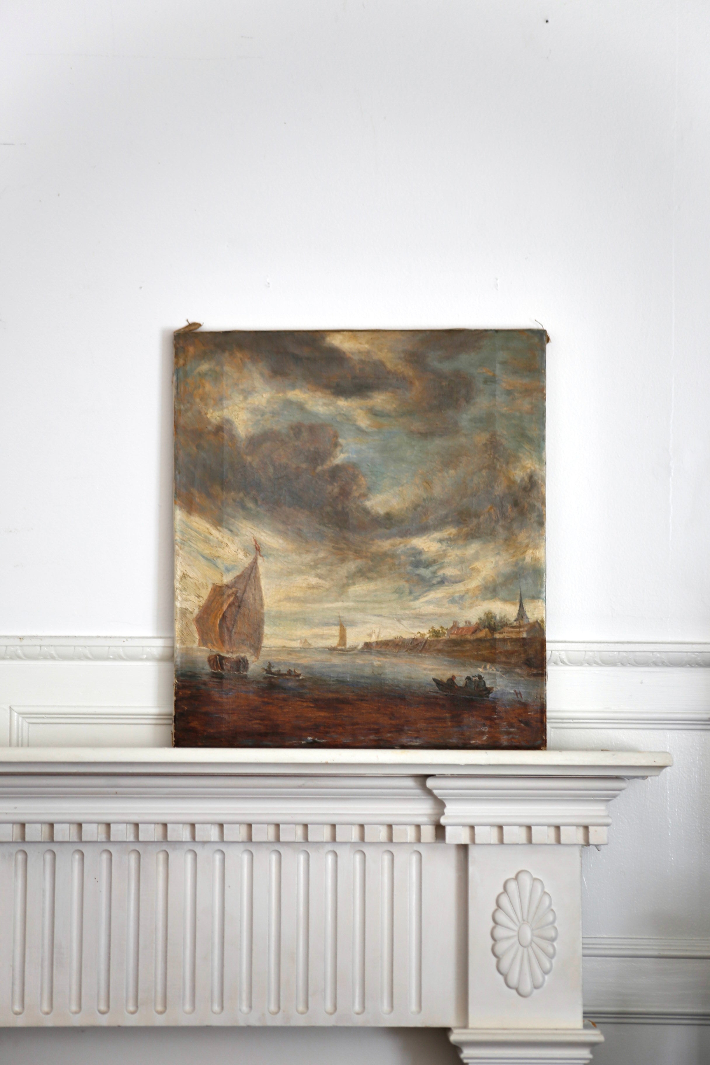 19th Century Nautical Painting
