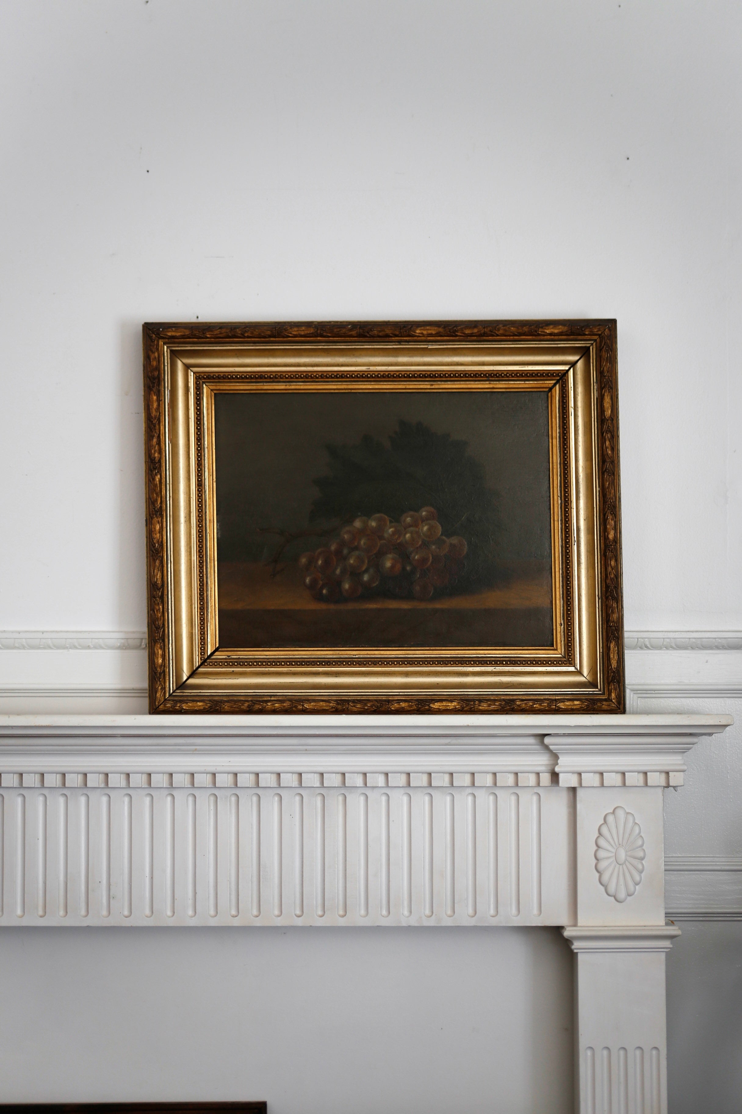19th Century Dutch Grapes Fruit Study