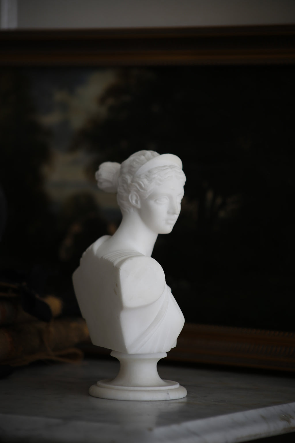 Marble Bust of Diana