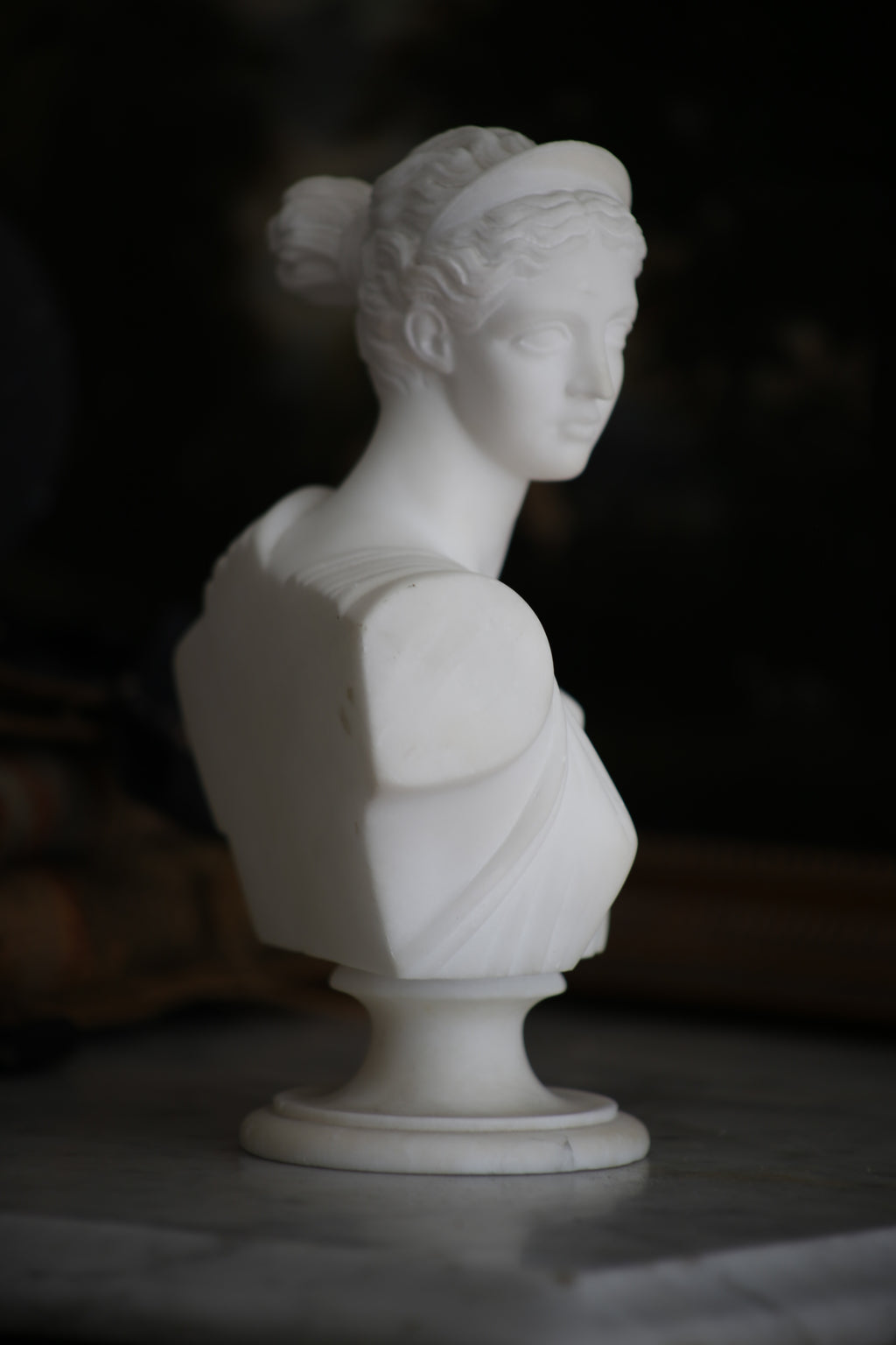 Marble Bust of Diana