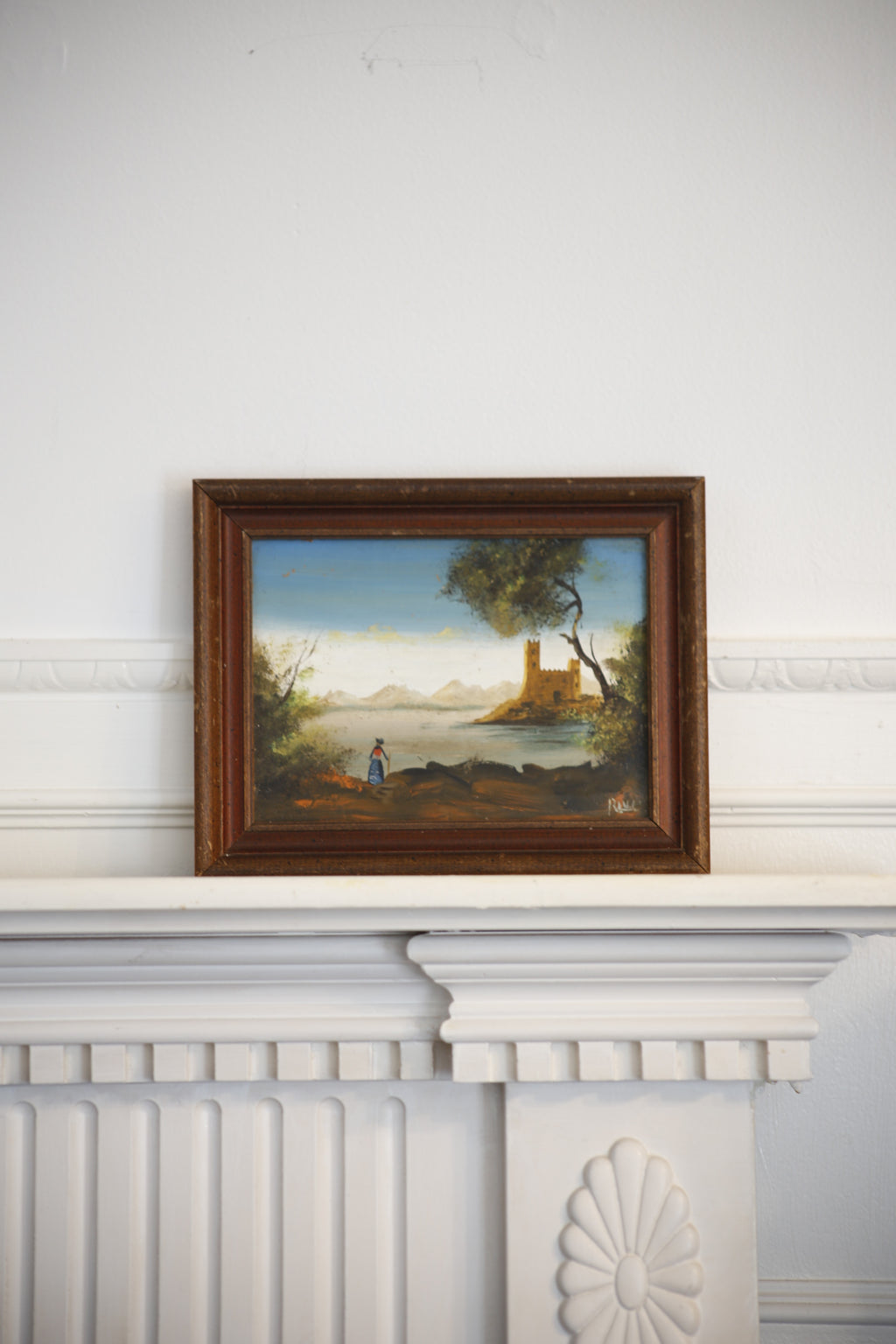 Vintage Landscape Oil Painting