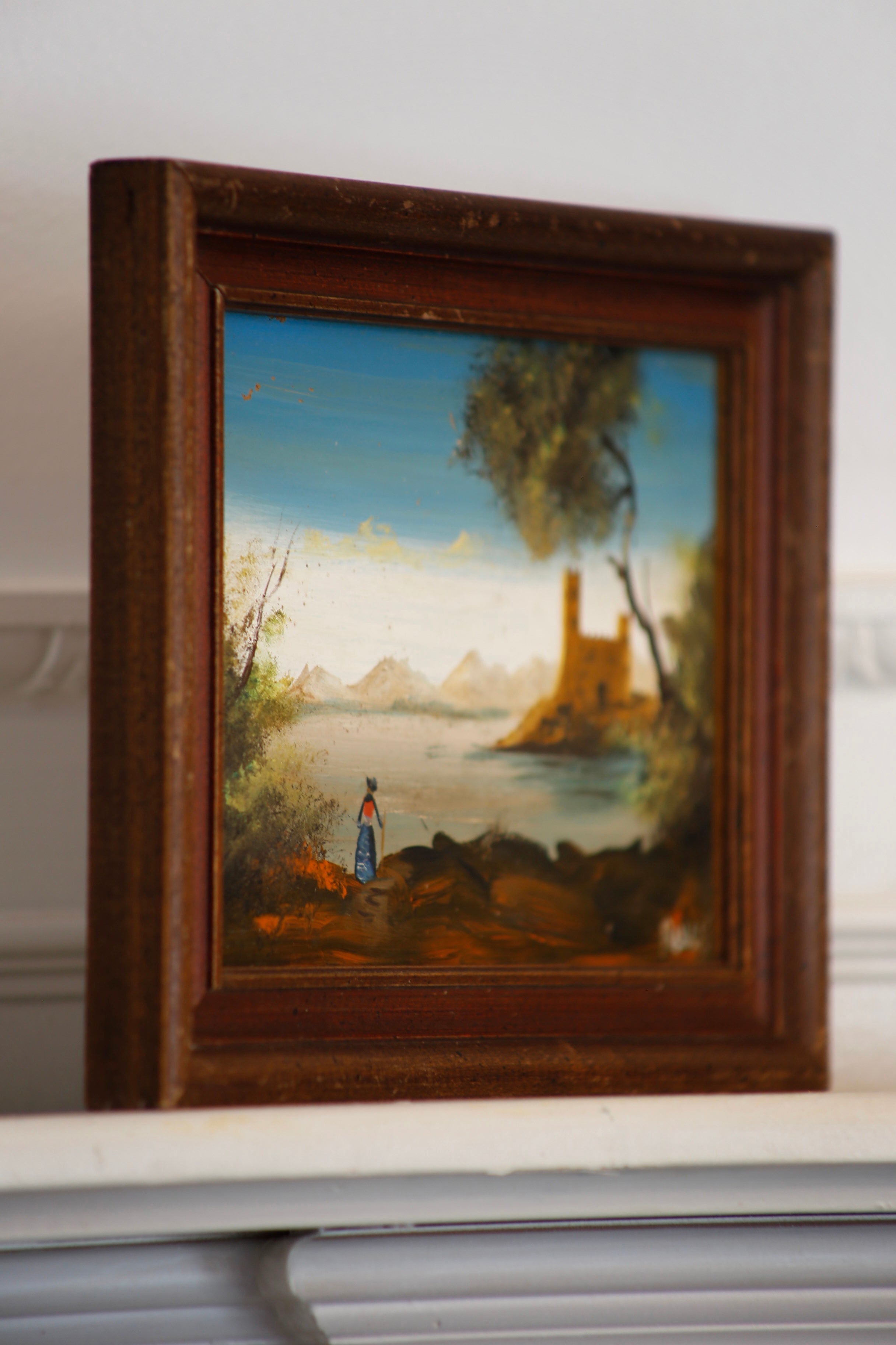 Vintage Landscape Oil Painting
