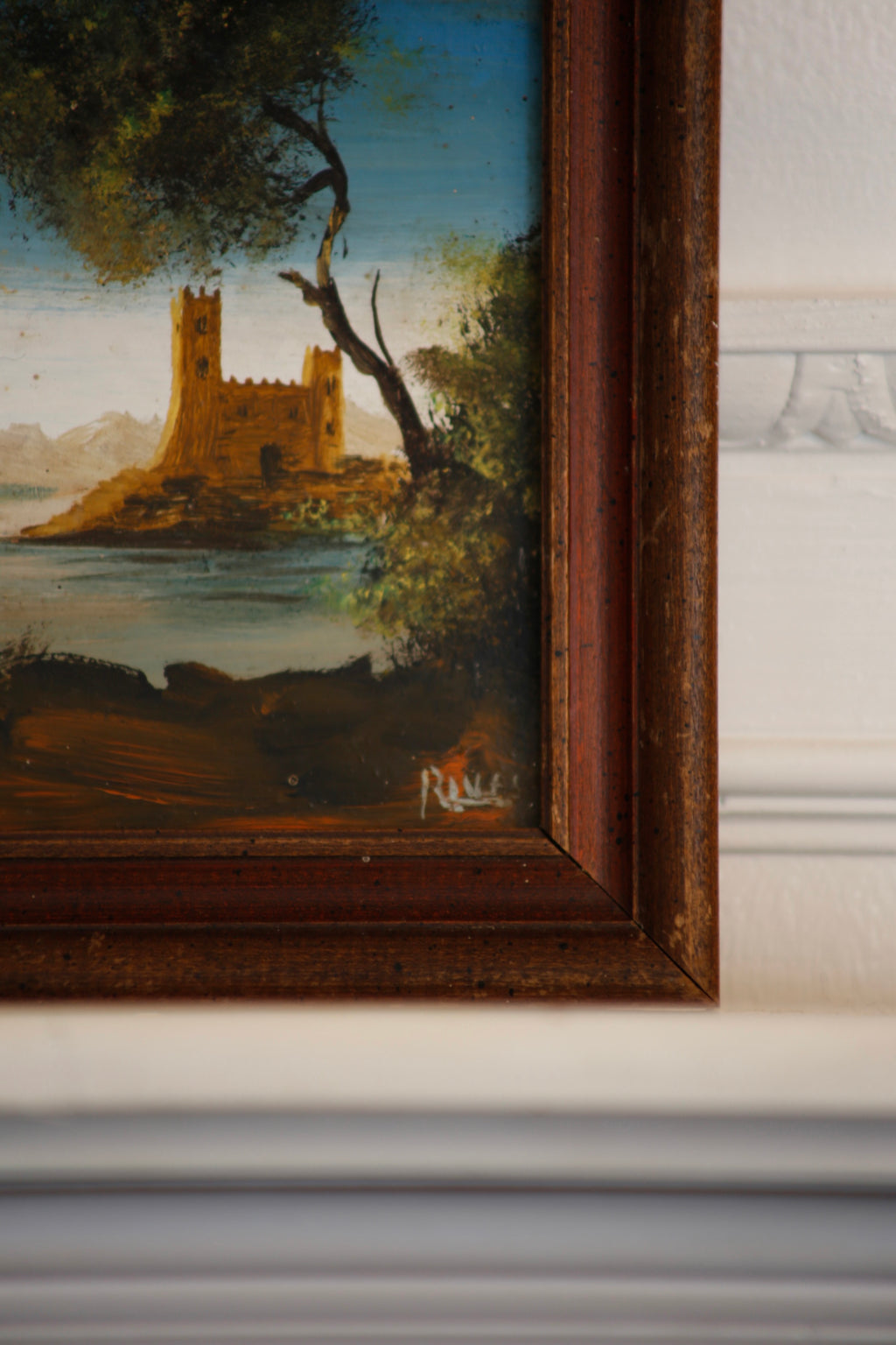 Vintage Landscape Oil Painting