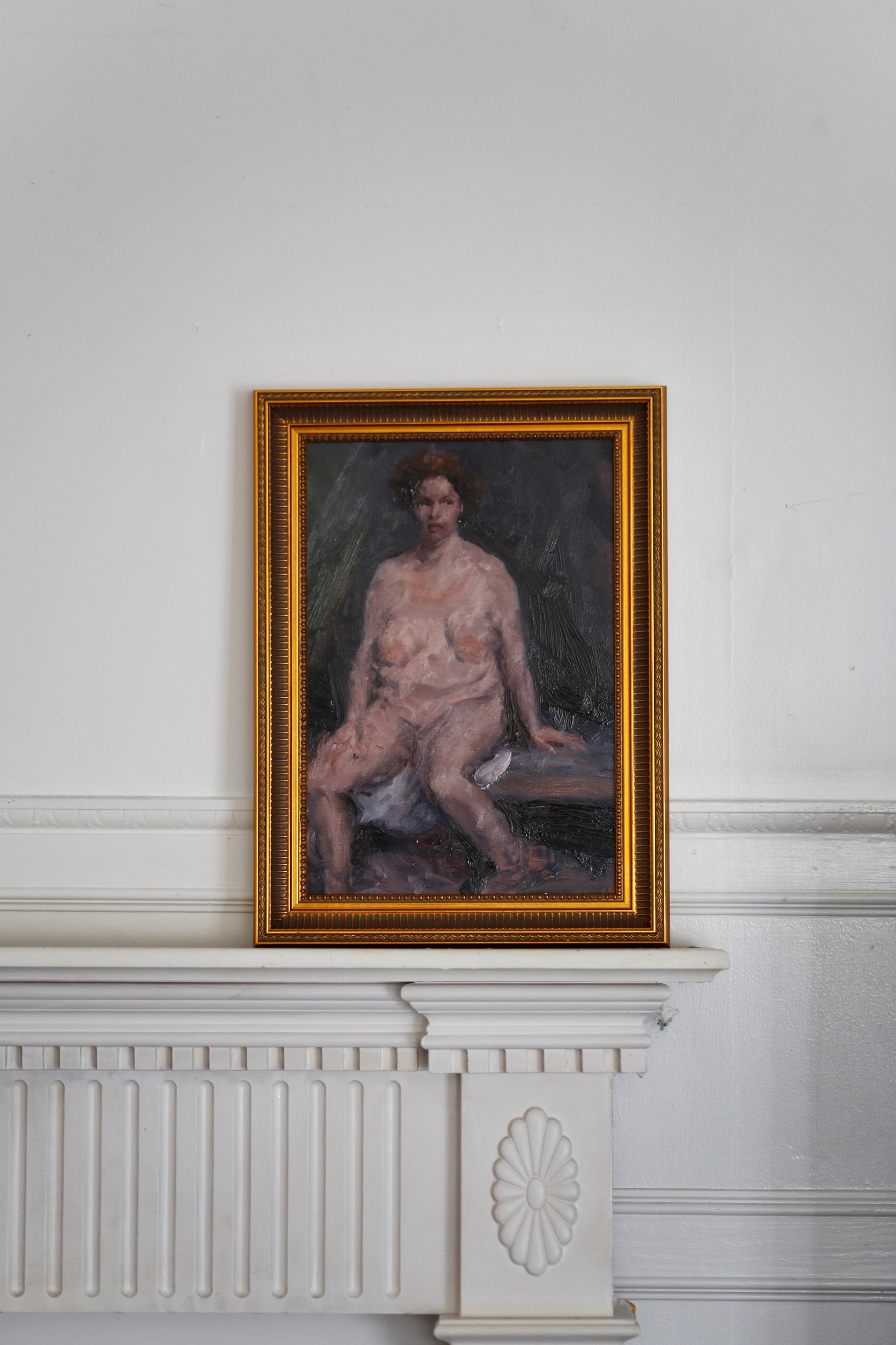 Nude Oil Portrait