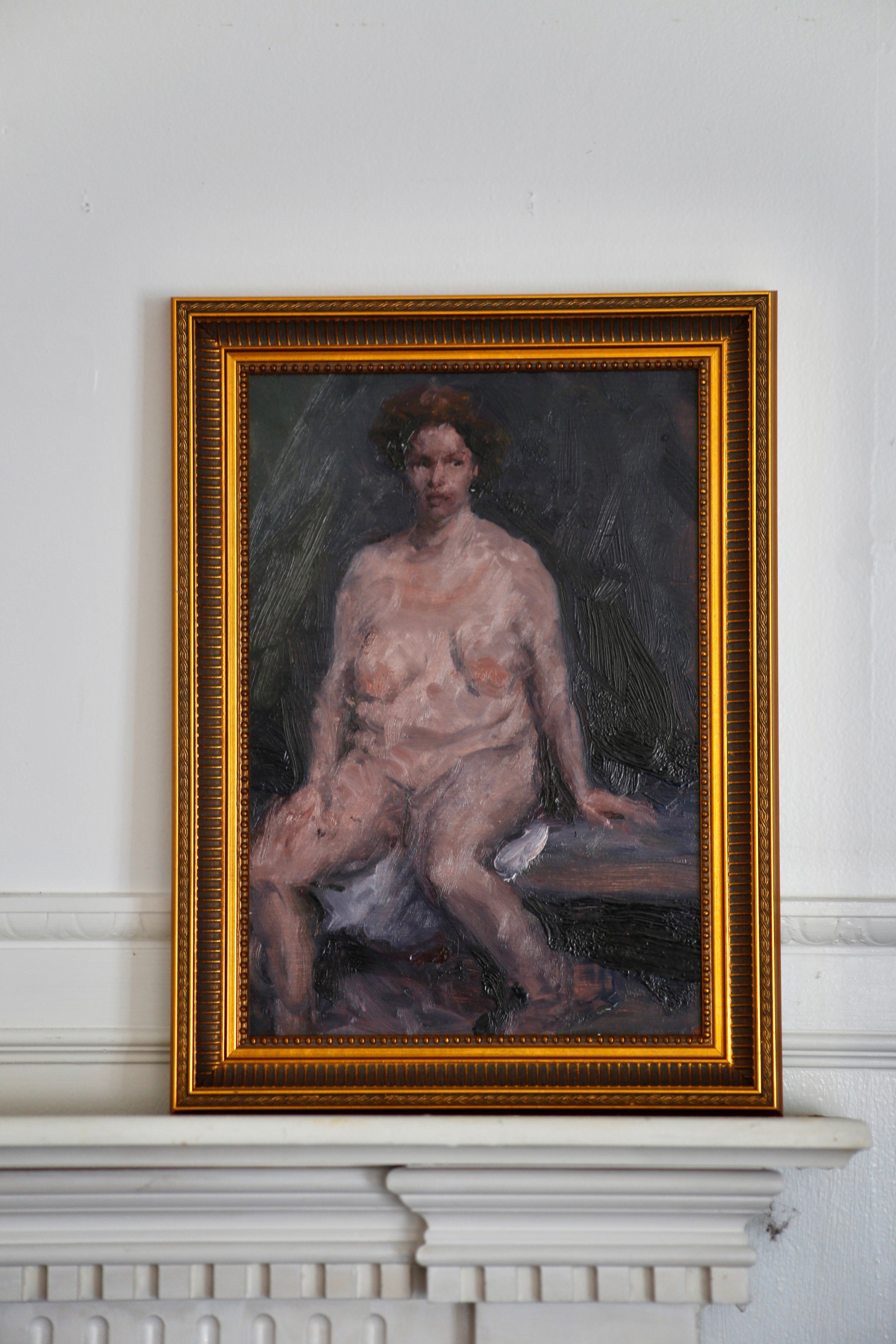 Nude Oil Portrait