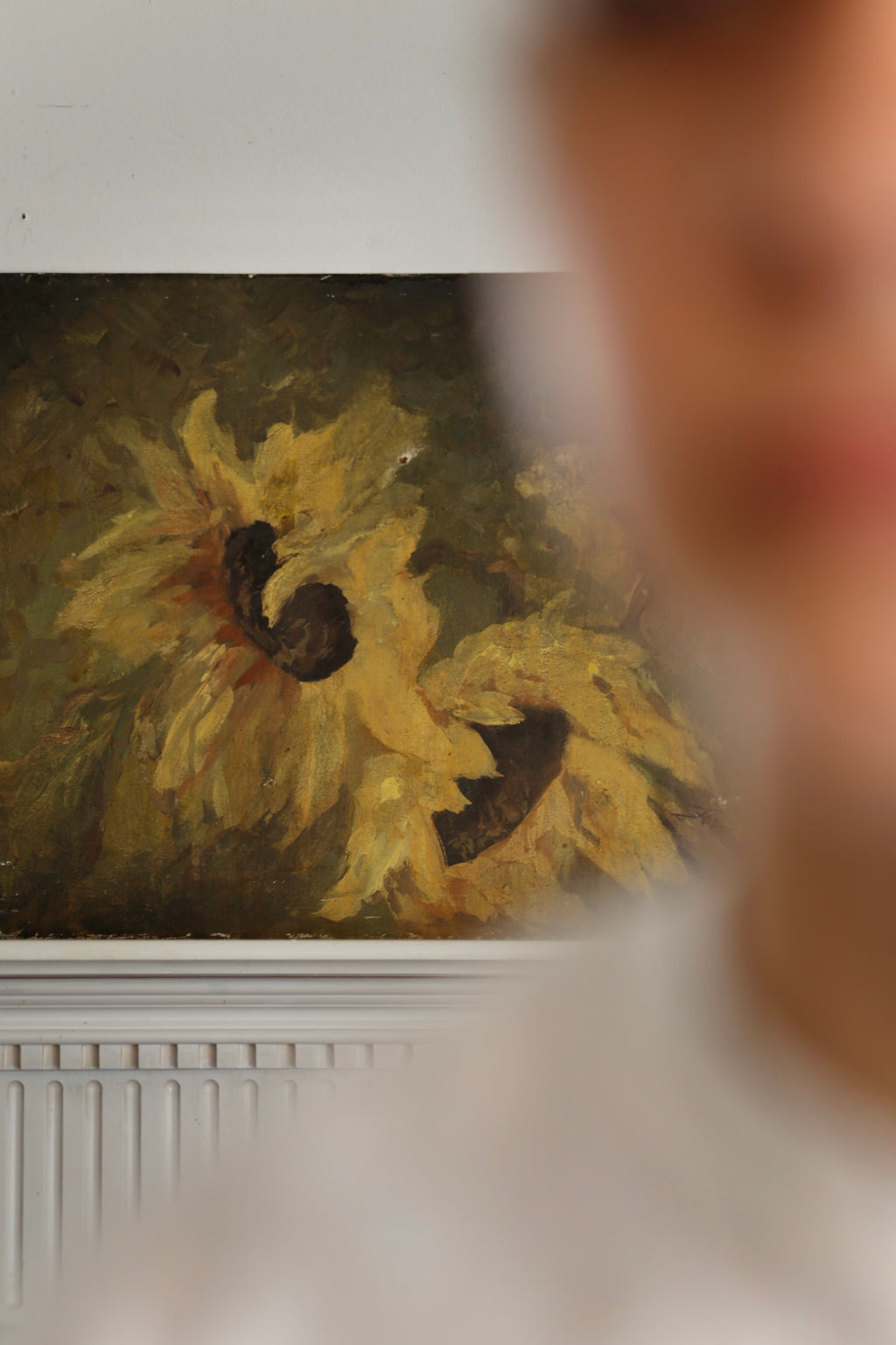 Impressionist Sunflower Oil Painting