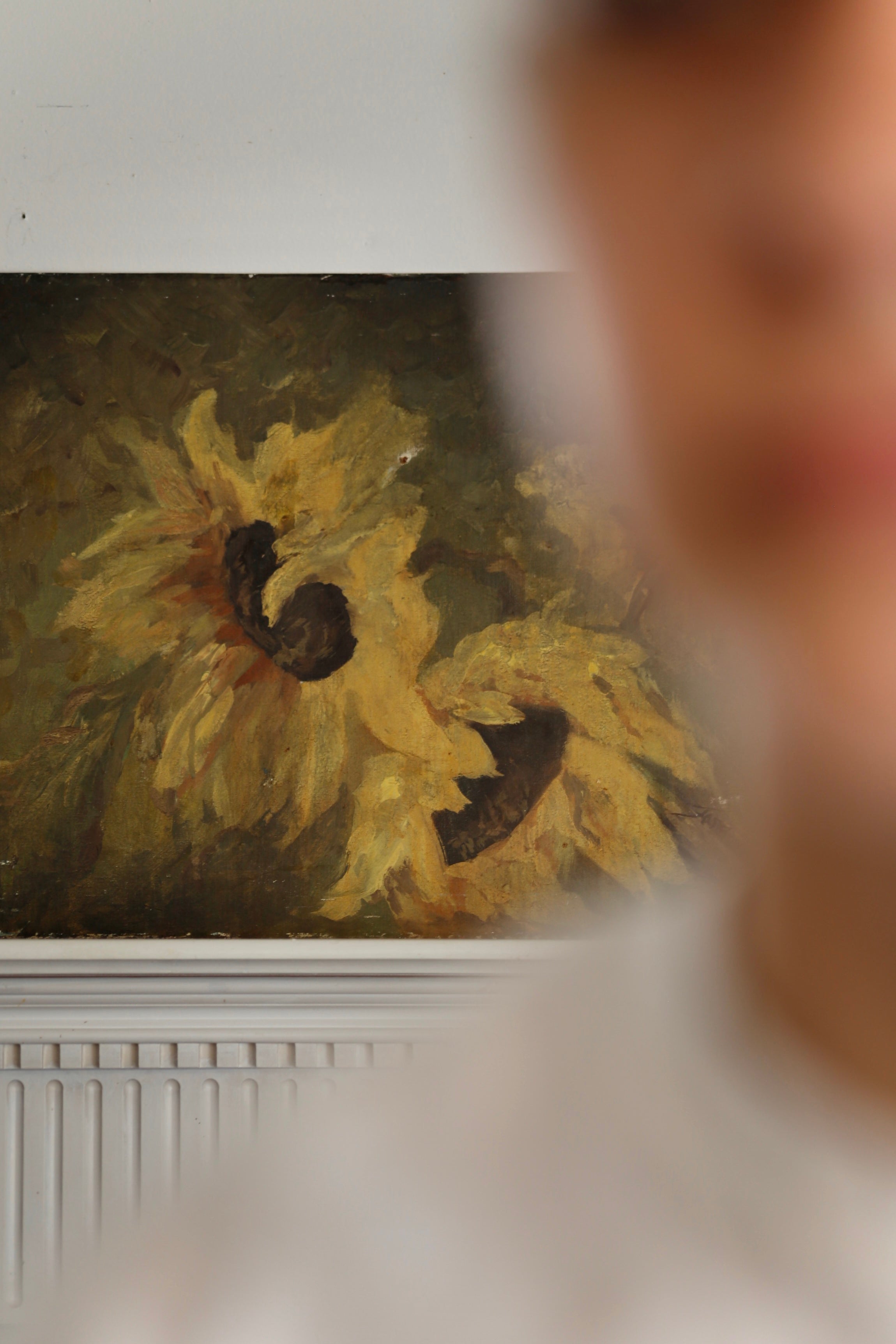 Impressionist Sunflower Oil Painting