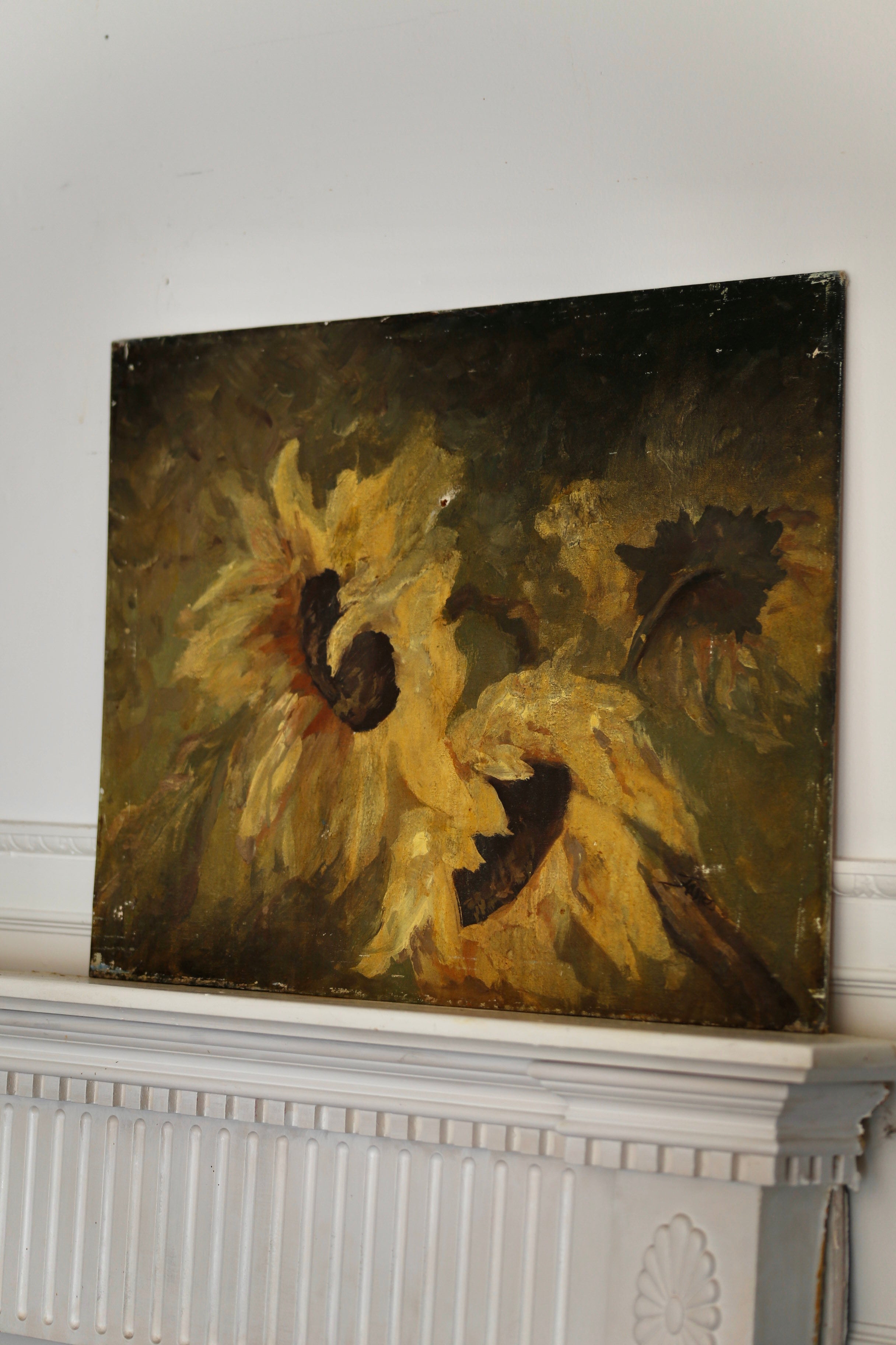 Impressionist Sunflower Oil Painting