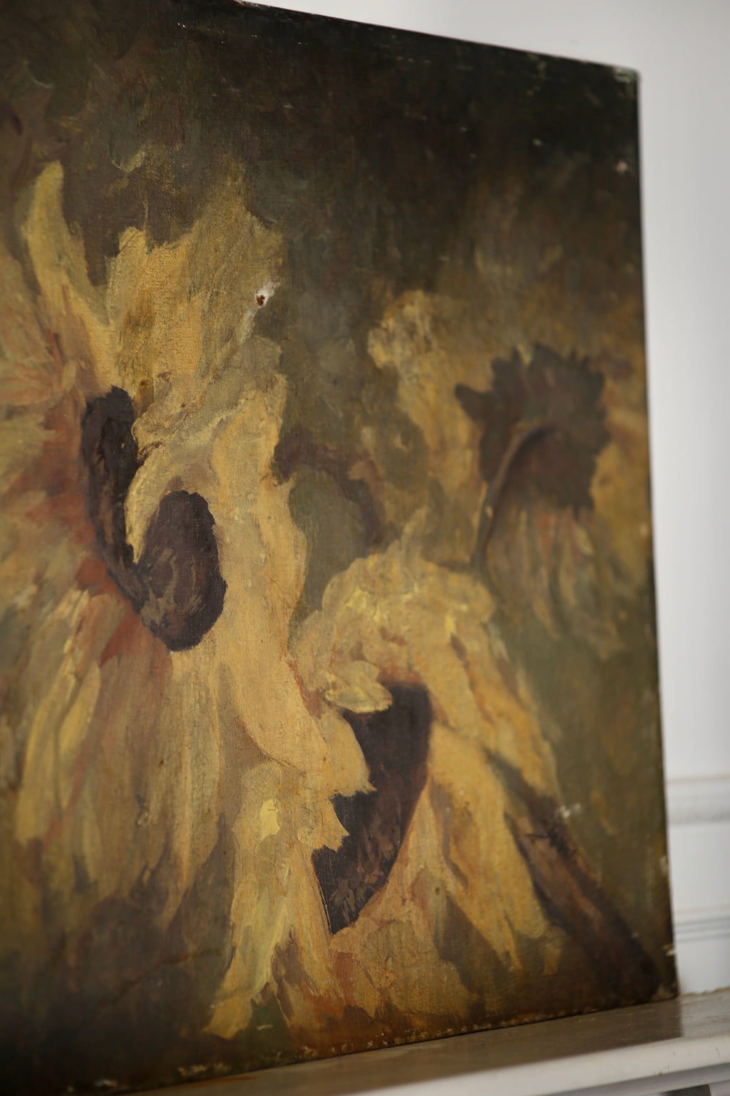 Impressionist Sunflower Oil Painting