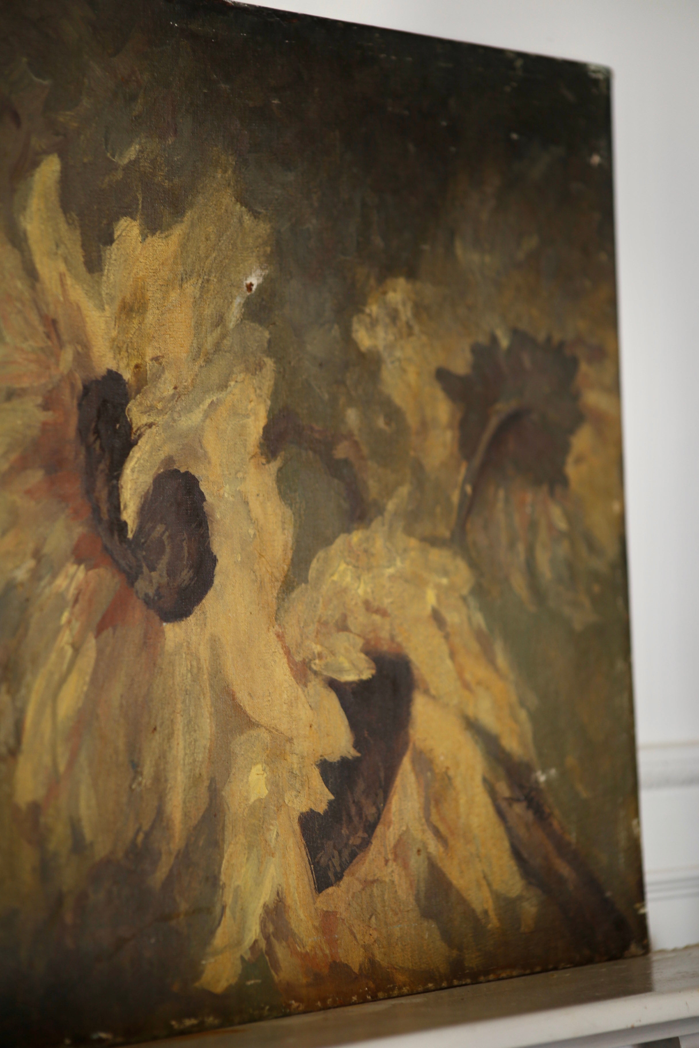 Impressionist Sunflower Oil Painting