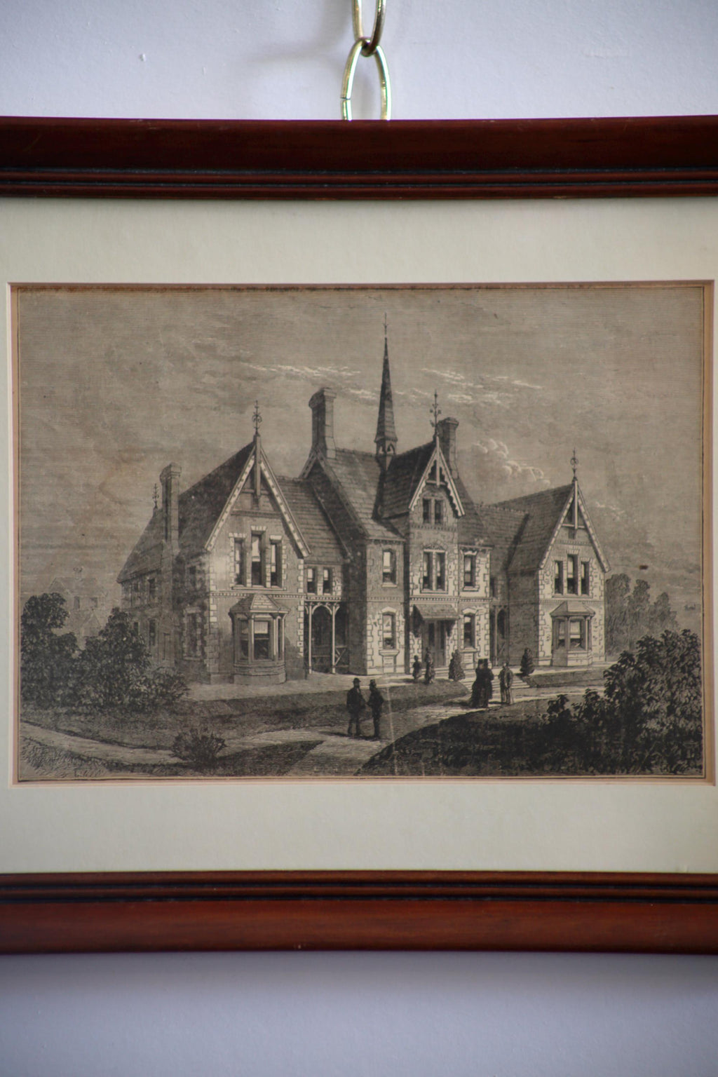 The Convalescent Home, Framed Print