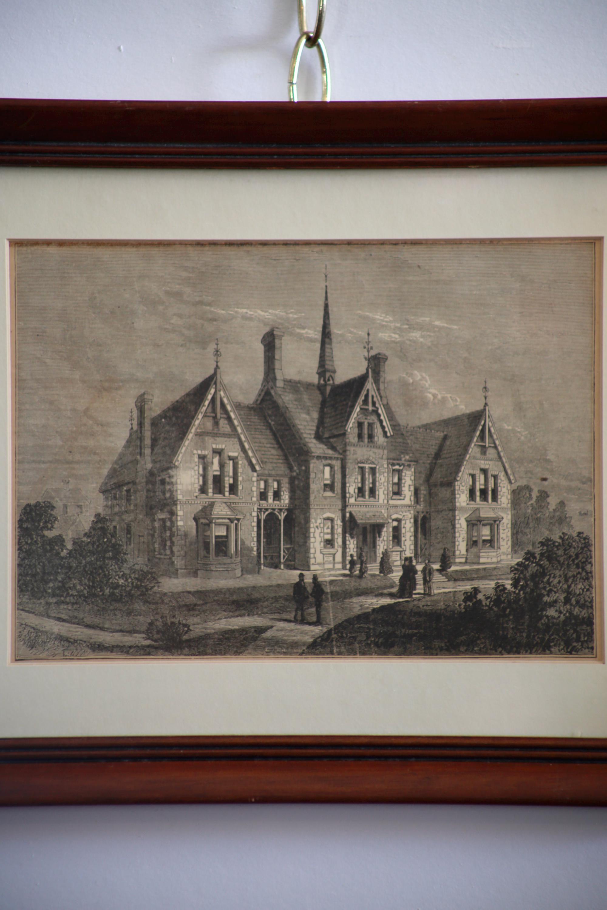 The Convalescent Home, Framed Print