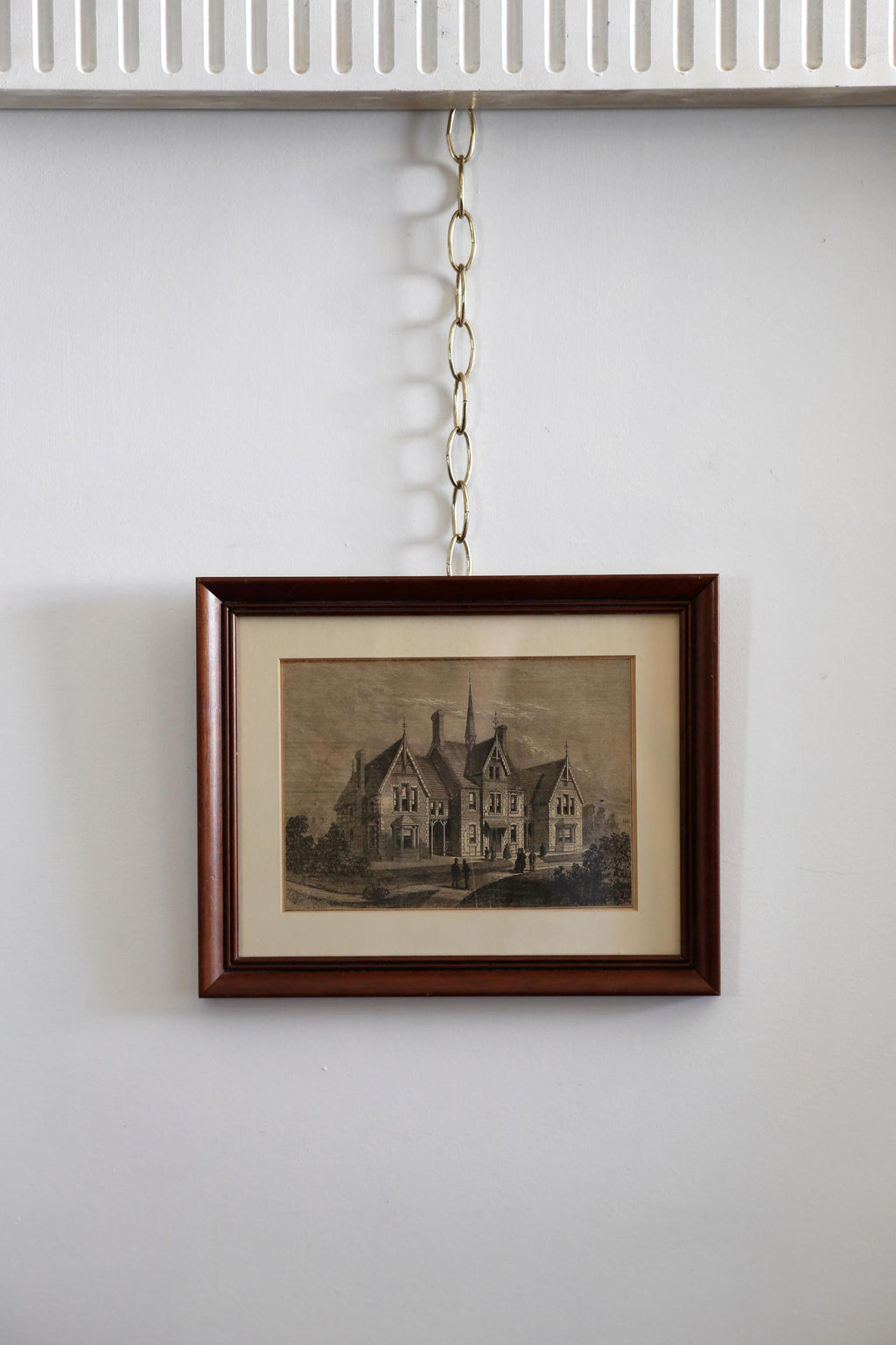 The Convalescent Home, Framed Print