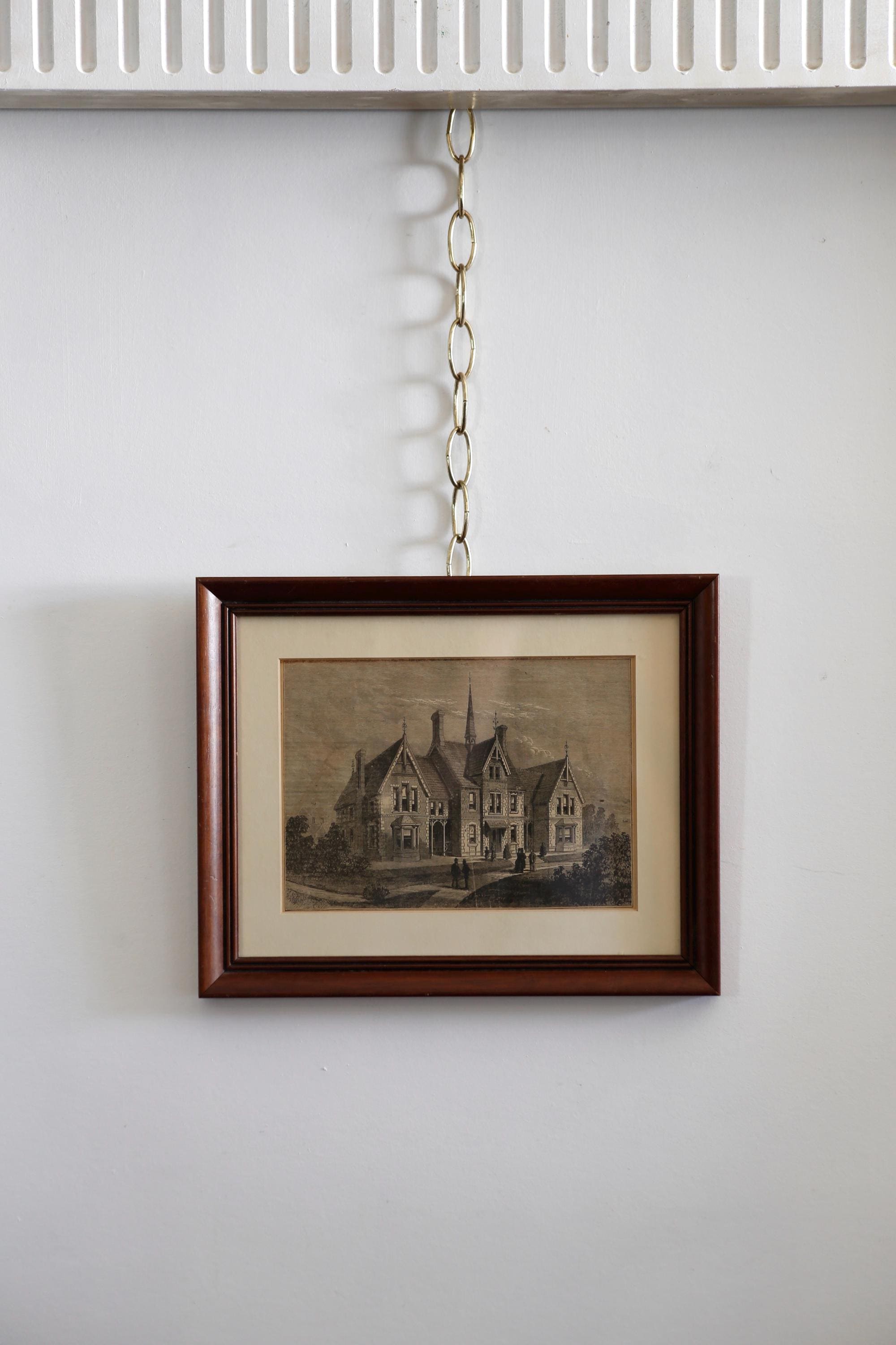 The Convalescent Home, Framed Print