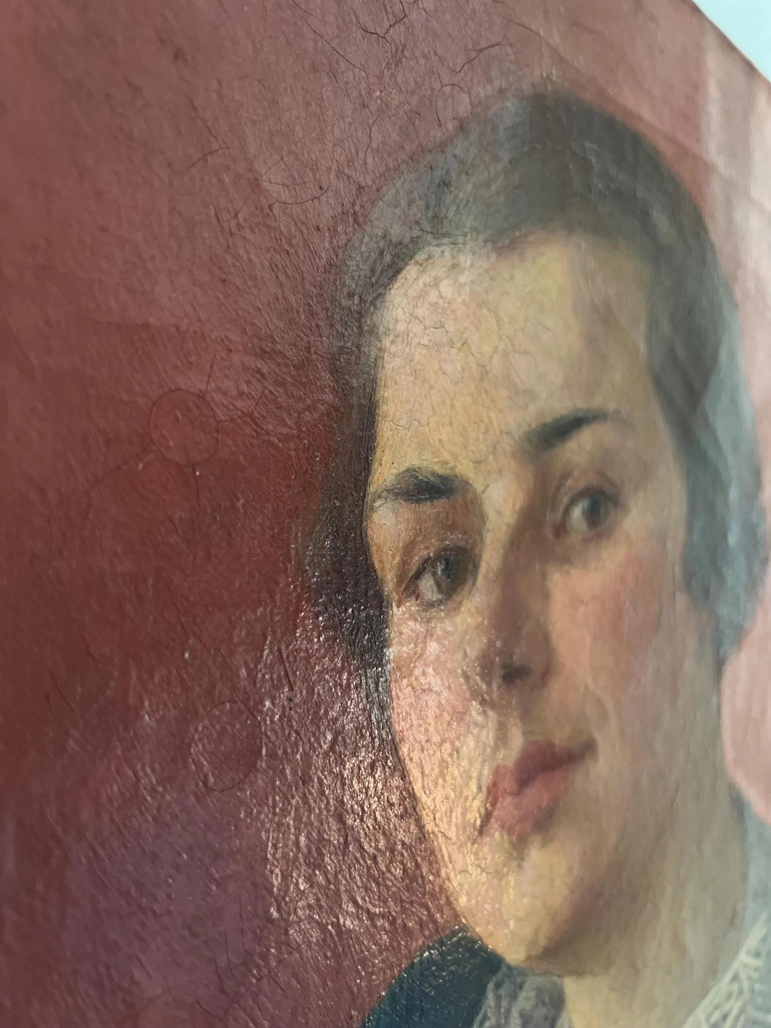 1936 Signed Oil Portrait by Hans Simmerl